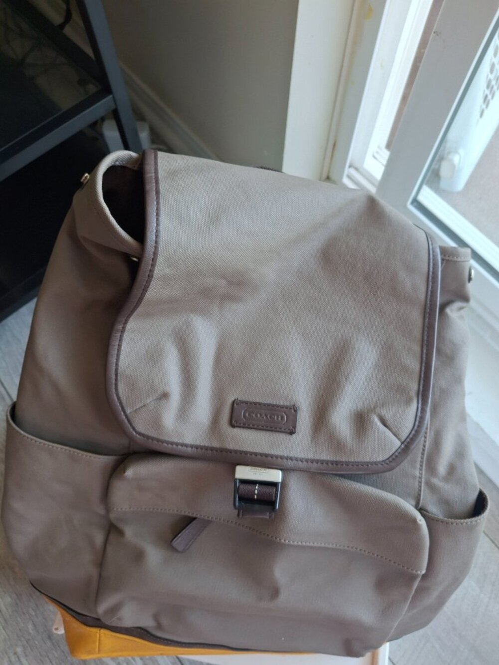Coach canvas backpack - Picture 4 of 11